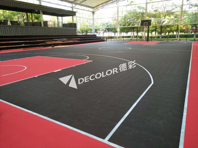 正规NBA押注平台重庆篮球场悬浮地板怎么铺装才好看？(图2)